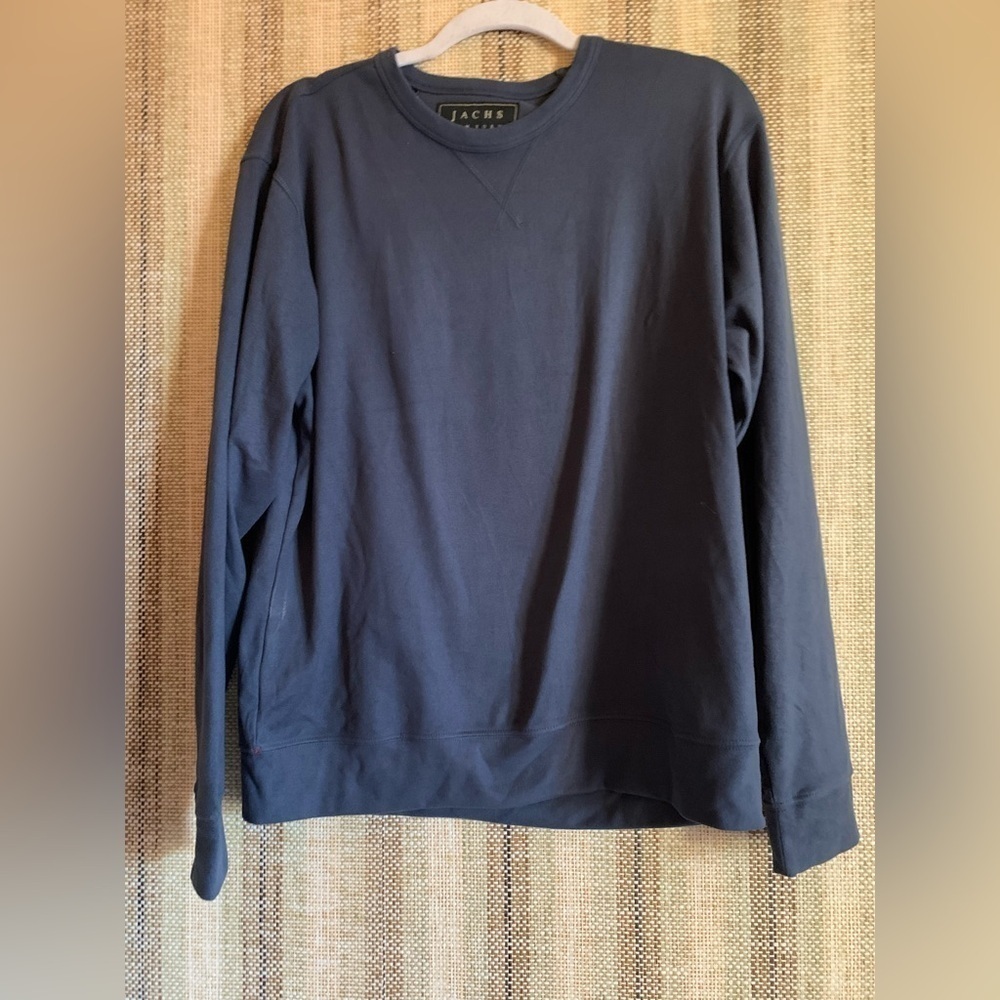 Jachs NY Mens Ultra Soft Crewneck Top Long Sleeve Shirt Men’s Size M Outdoor